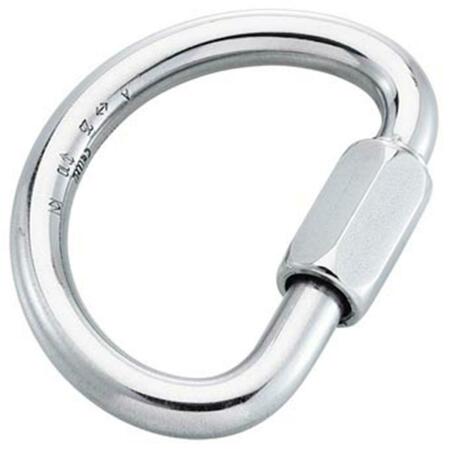 MAILLON RAPIDE Steel Half Moon Quick Link Stainless Plated- 10 mm. 119411
